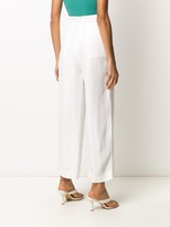 Thumbnail for your product : Sandro Pleated High-Waist Trousers
