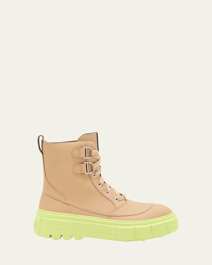 Sorel Caribou Leather Lace-Up Boots