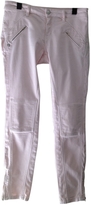 Thumbnail for your product : Vanessa Bruno Pink Cotton - elasthane Jeans