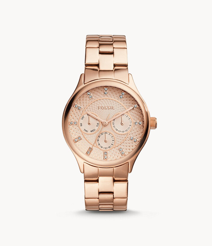 Fossil Rose Gold Watch | Shop The Largest Collection | ShopStyle