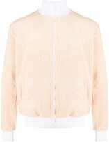 Thumbnail for your product : Casablanca Textured Cotton Track Jacket