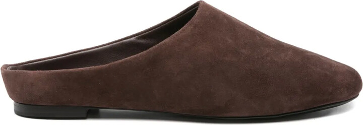 Simon Miller Suede Backless Slippers