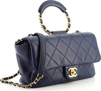Chanel In The Loop Flap Bag Quilted Lambskin Medium - ShopStyle