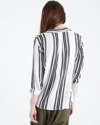 Vila Striped Long Sleeve Shirt