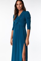 Thumbnail for your product : Wallis **Jolie Moi Teal Twist Maxi Dress