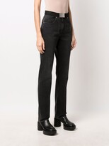 Thumbnail for your product : MM6 MAISON MARGIELA Belted Straight-Leg Jeans