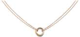 Thumbnail for your product : Cartier Trinity de Mini Double Chain Necklace
