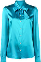 Thumbnail for your product : Dolce & Gabbana tie-neck silk blouse