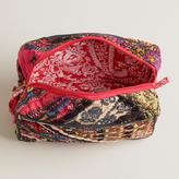 Thumbnail for your product : Cost Plus World Market Sari Patchwork Cosmetic Pouch