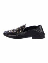 Thumbnail for your product : Isabel Marant Leather Studded Accents Loafers Black