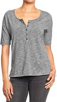 Thumbnail for your product : Old Navy Women's Relaxed Short-Sleeve Henleys