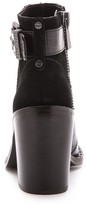 Thumbnail for your product : Luxury Rebel Shoes Maggie Croco Booties