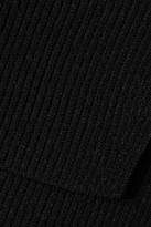 Thumbnail for your product : KHAITE Maddy Ribbed-knit Sweater - Black