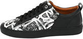 Thumbnail for your product : Bally Men's Herbi Graffiti-Print Leather Low-Top Sneakers