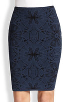 Thumbnail for your product : M Missoni Mosaic Jacquard Pencil Skirt