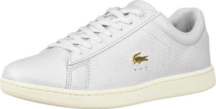 womens lacoste carnaby athletic shoe