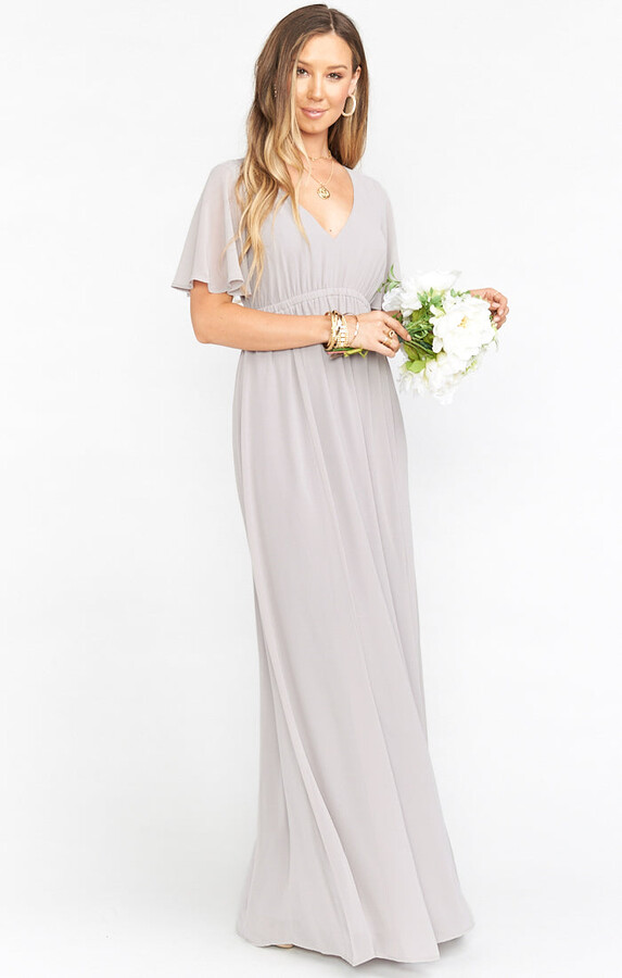 emily empire maxi dress