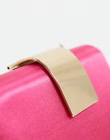 Thumbnail for your product : Forever New plate box clutch bag in hot pink
