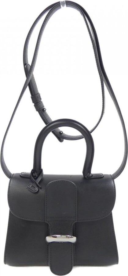 Delvaux Black Handbag (Pre-Owned)