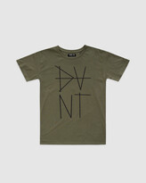 Thumbnail for your product : DVNT Boy's Green Basic T-Shirts - Scratch Tee - Kids