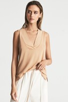 Thumbnail for your product : Reiss V-Neck Shell Blouse