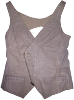 Thumbnail for your product : Diesel Beige Leather Knitwear