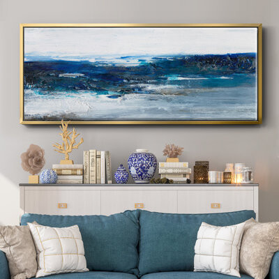 Wexford Home Mysterious Sea II- Framed Canvas