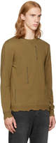 Thumbnail for your product : Alexander McQueen Tan Punk Crewneck Sweater