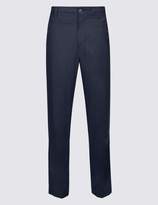 Thumbnail for your product : Marks and Spencer Regular Fit Linen Rich Trousers