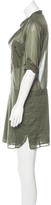 Thumbnail for your product : Etoile Isabel Marant Three-Quarter Sleeve Mini Dress