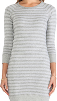 Thumbnail for your product : James Perse Heathered Stripe Vintage Cotton Dress