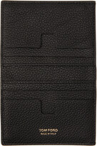 Thumbnail for your product : Tom Ford Black Folding Card Holder