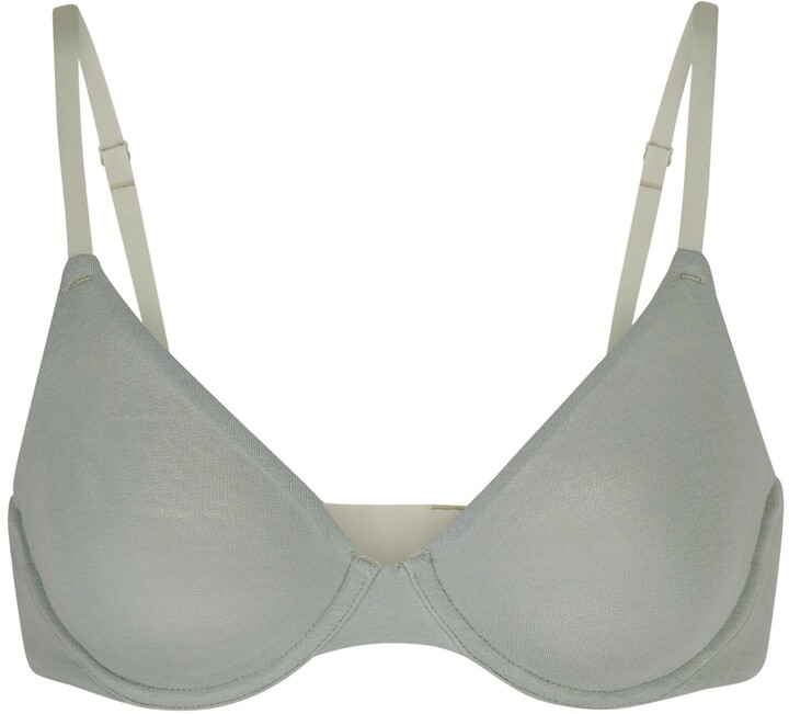 SKIMS Cotton Jersey Underwire Bra ShopStyle
