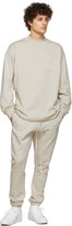 Thumbnail for your product : Essentials Beige Cotton Jersey Long Sleeve T-Shirt