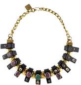 Thumbnail for your product : Ashley Pittman Horn & Multistone Uongozi Collar Necklace Bronze Horn & Multistone Uongozi Collar Necklace