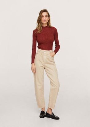 burnt orange sweater womens