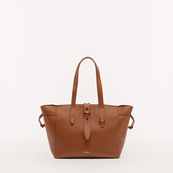  Furla Miastella Large Tote Cognac One Size : Clothing, Shoes &  Jewelry