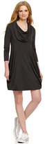Thumbnail for your product : Kensie Cowlneck French Terry Dress