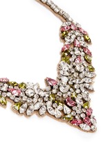 Thumbnail for your product : Valentino Crystal flower necklace