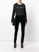 Thumbnail for your product : Alexandre Vauthier zip pocket track pants