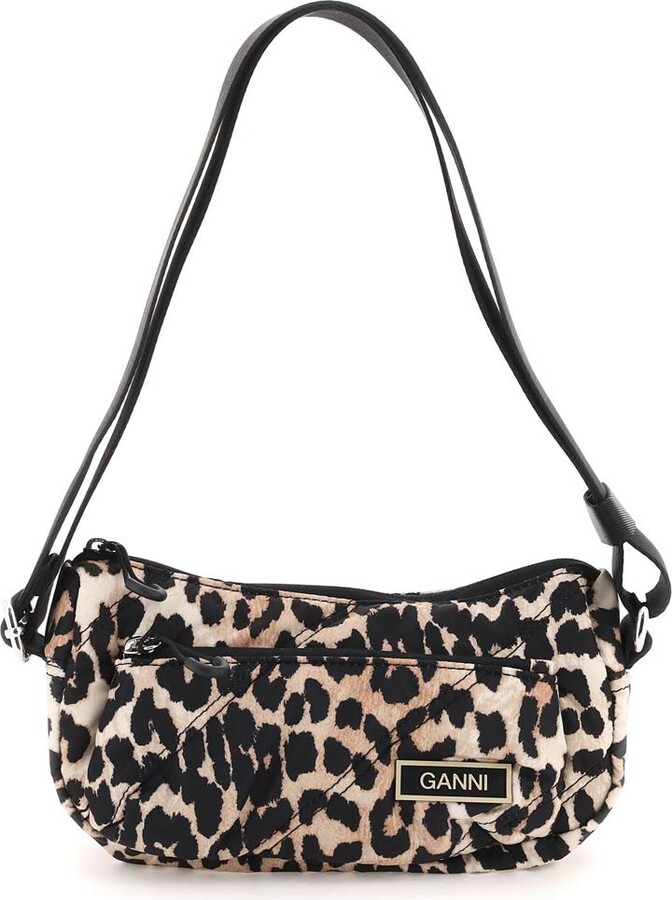 Ganni recycled nylon small crossbody bag ShopStyle