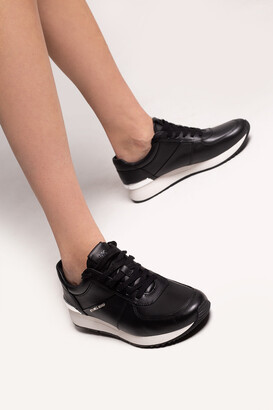 MICHAEL Michael Kors 'Allie' Sneakers Women's Black - ShopStyle