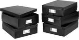 Thumbnail for your product : Whitmor Document Boxes, Set of 5