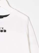 Thumbnail for your product : Diadora Junior logo patch sweatshirt