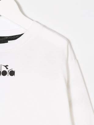 Diadora Junior logo patch sweatshirt