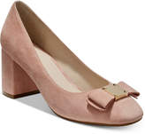 Thumbnail for your product : Cole Haan Tali Bow Block-Heel Pumps
