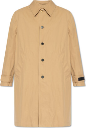 Versace★素敵！ Barocco Jacquard Trench Coat Versace Versace Allover-jacquard Trench Coat | Brown | FARFETCH