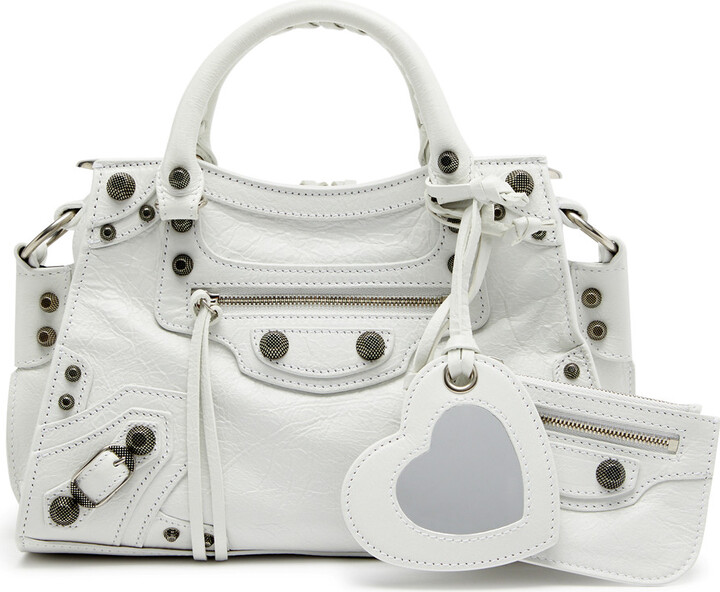 Balenciaga Neo Cagole XS Leather top Handle bag ShopStyle