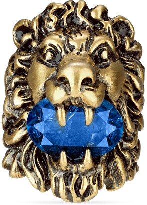 gucci lion mane ring