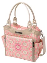 Thumbnail for your product : Petunia Pickle Bottom Infant Girl's 'City Carryall' Glazed Canvas Diaper Bag - Pink